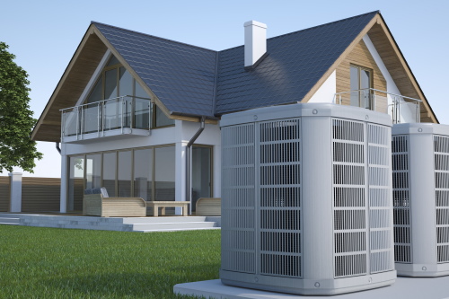 Air Sourced Heat Pump Installation